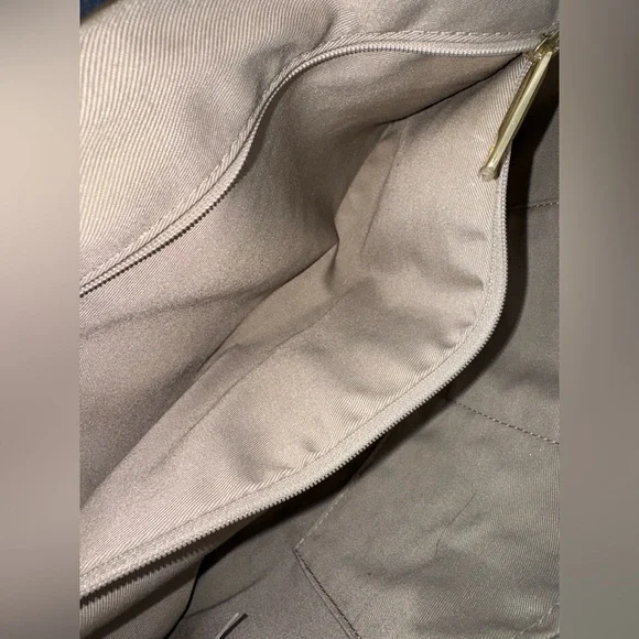 TALBOTS BLUE PACKABLE PAPER-STRAW WOMENS TOTE BAG SHOULDER PURSE - Picture 13 of 15